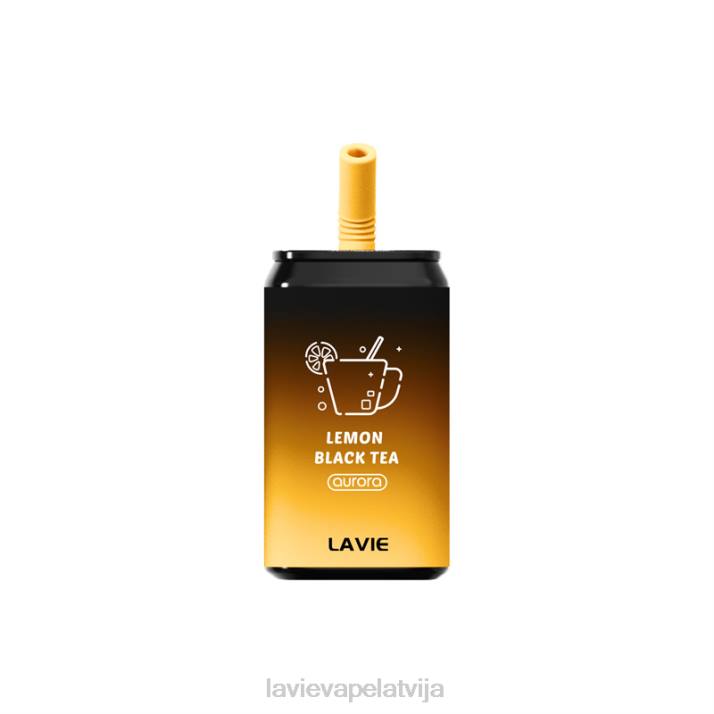LAVIE Aurora 11000 uzpūtienu citronu melnā tēja 42L4150 - Lavie E Cigarette