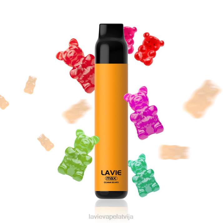 LAVIE BAR 5000 uzpūtienu - maks gumijas lācīši 42L4282 - Lavie Vape Latvija