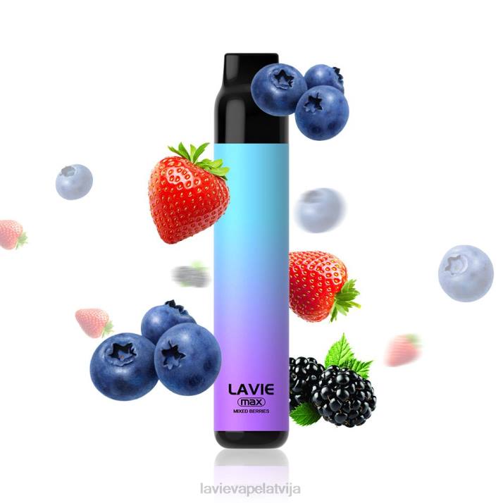 LAVIE BAR 5000 uzpūtienu - maks jauktas ogas 42L4281 - Lavie Vape Price