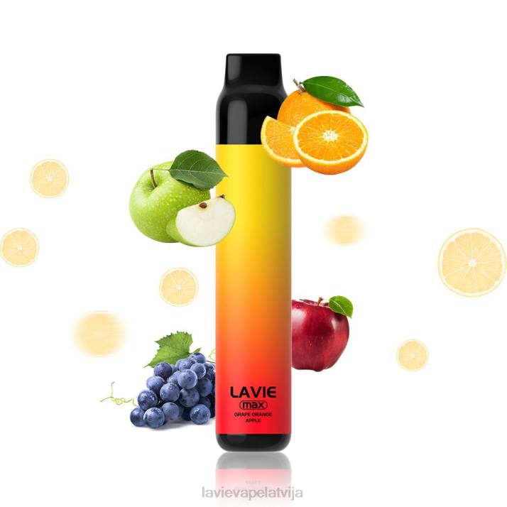 LAVIE BAR 5000 uzpūtienu - maks vīnogu apelsīns 42L4280 - Lavie E Cigarette