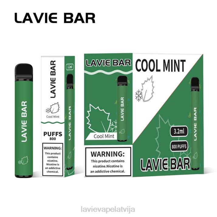 LAVIE BAR 800 uzpūtienus forša piparmētra 42L4311 - Lavie Vape Price