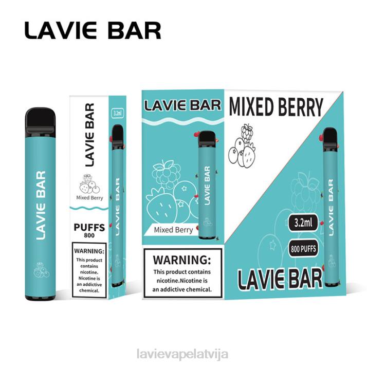 LAVIE BAR 800 uzpūtienus jauktas ogas 42L4316 - Lavie Vape Price
