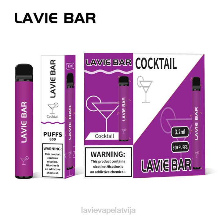 LAVIE BAR 800 uzpūtienus kokteilis 42L4312 - Lavie Vape Latvija