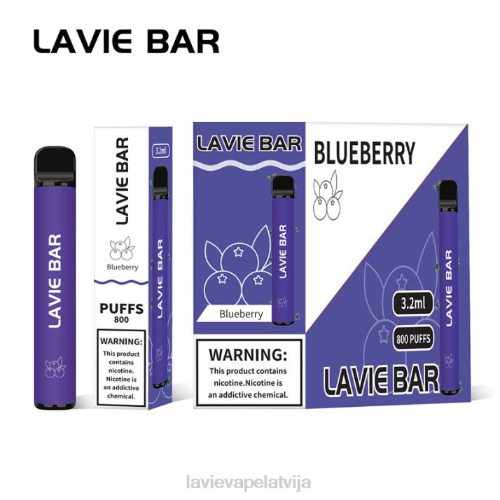 LAVIE BAR 800 uzpūtienus melleņu ledus 42L4310 - Lavie E Cigarette