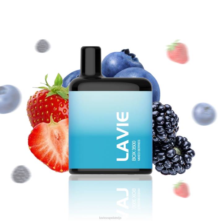 LAVIE BOX 3500 uzpūtienu jauktas ogas 42L4213 - Lavie Vape Riga