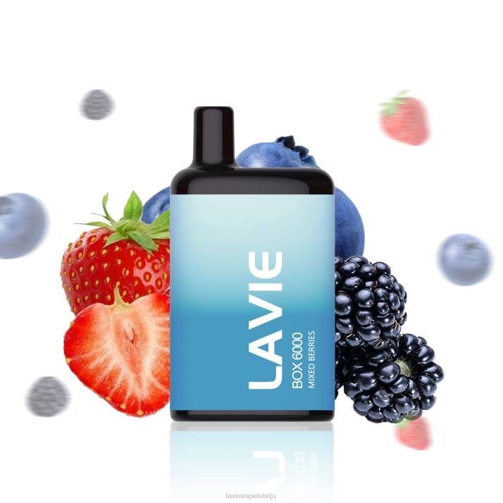 LAVIE BOX 6000 uzpūtienu jauktas ogas 42L4203 - Lavie Vape Riga