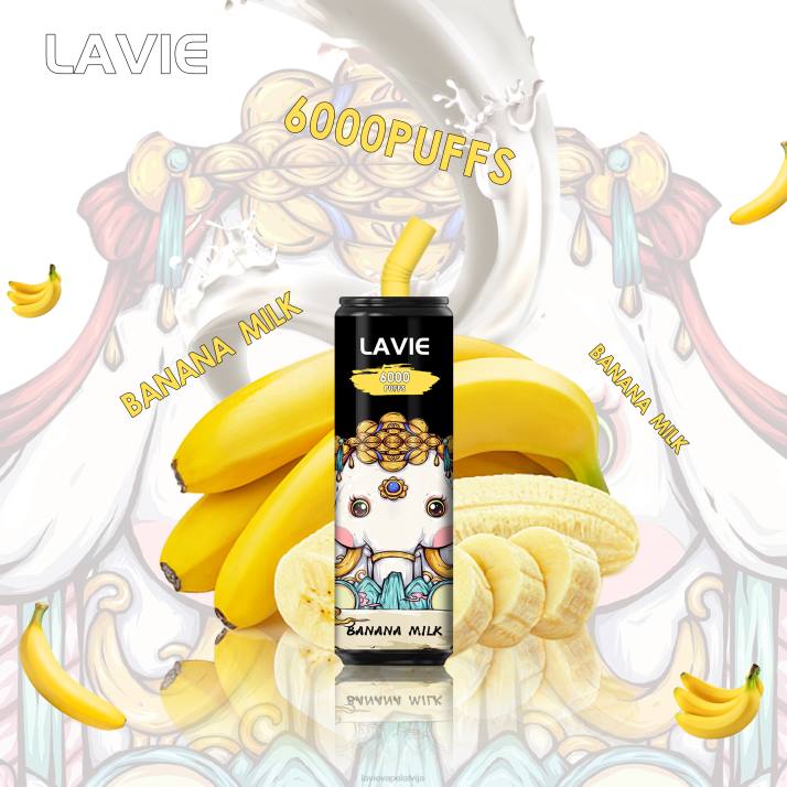 LAVIE Coke BAR 6000 uzpūtienu banānu piens 42L4274 - Lavie Puff