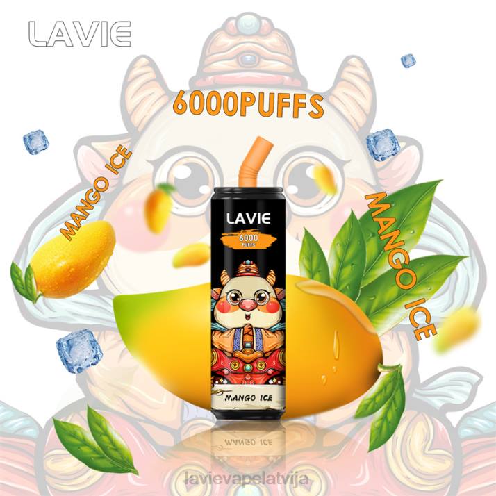LAVIE Coke BAR 6000 uzpūtienu mango ledus 42L4270 - Lavie E Cigarette