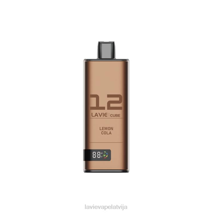 LAVIE Cube 20 000 uzpūtienu citronu kola 42L446 - Lavie Vape Price