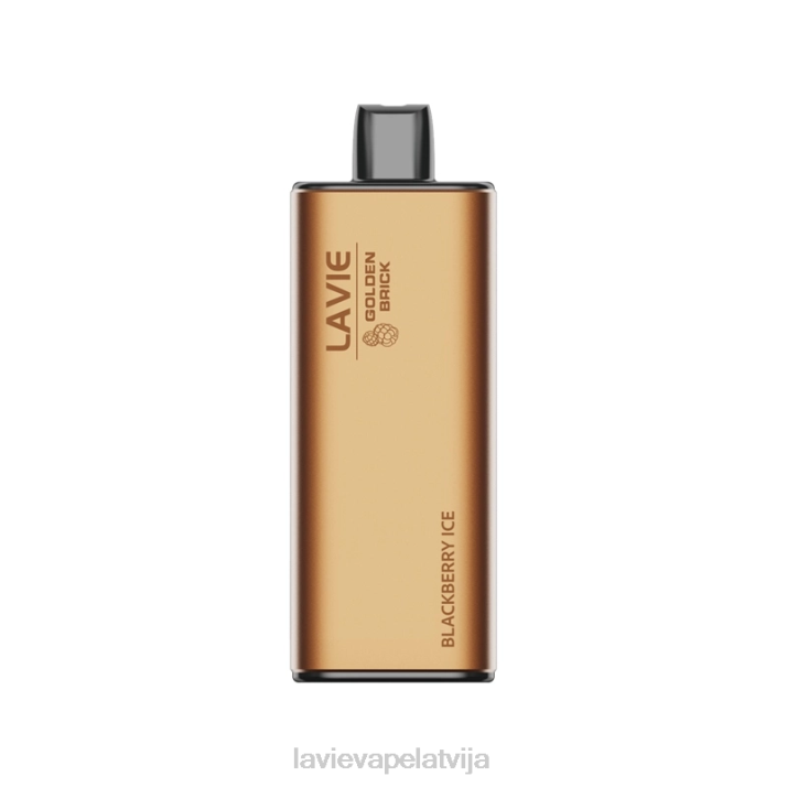 LAVIE GOLDEN BRICK 10000 uzpūtienu kazenes ledus 42L453 - Lavie Vape Riga