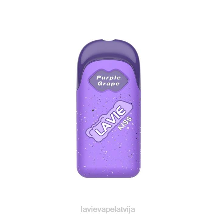 LAVIE KISS 8000 uzpūtienu violeta vīnoga 42L4112 - Lavie Vape Latvija