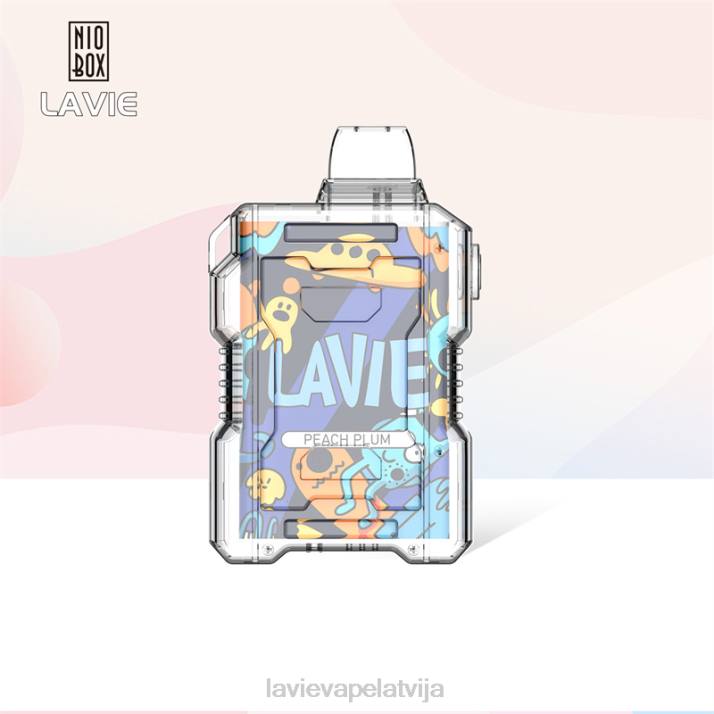 LAVIE NIO BOX 9000 uzpūtienu persiku plūme 42L4198 - Lavie Vape Riga