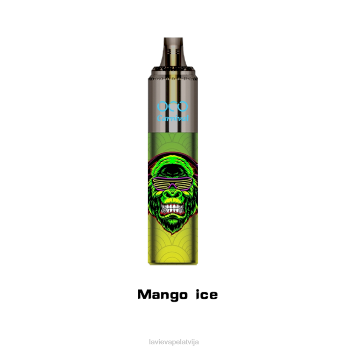 LAVIE OCO karnevāls 10000 uzpūtienu mango ledus 42L4353 - Lavie Vape Riga