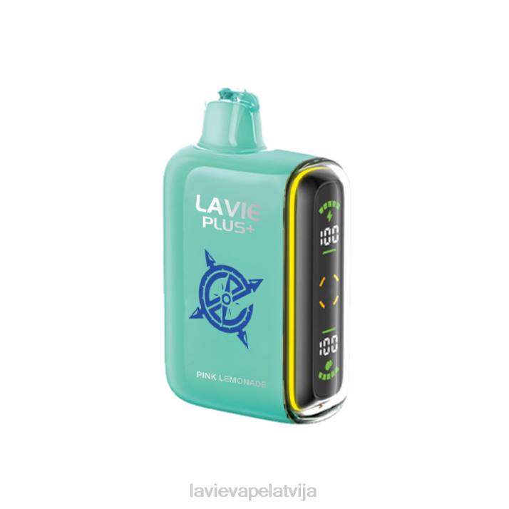 LAVIE PLUS 15000 uzpūtienu rozā limonāde 42L493 - Lavie Vape Riga