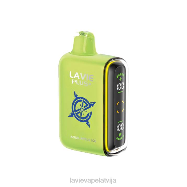 LAVIE PLUS 15000 uzpūtienu skābo ābolu ledus 42L4100 - Lavie E Cigarette