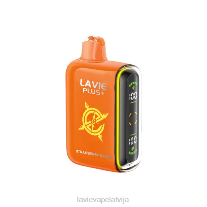 LAVIE PLUS 15000 uzpūtienu zemeņu mango 42L497 - Lavie Vape Latvija