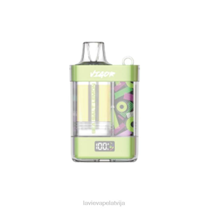 LAVIE VIGOR 15000 uzpūtienu jūras sāls citrons 42L47 - Lavie Vape Latvija