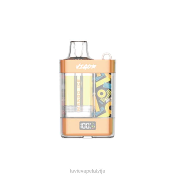 LAVIE VIGOR 15000 uzpūtienu mango ledus 42L43 - Lavie Vape Riga