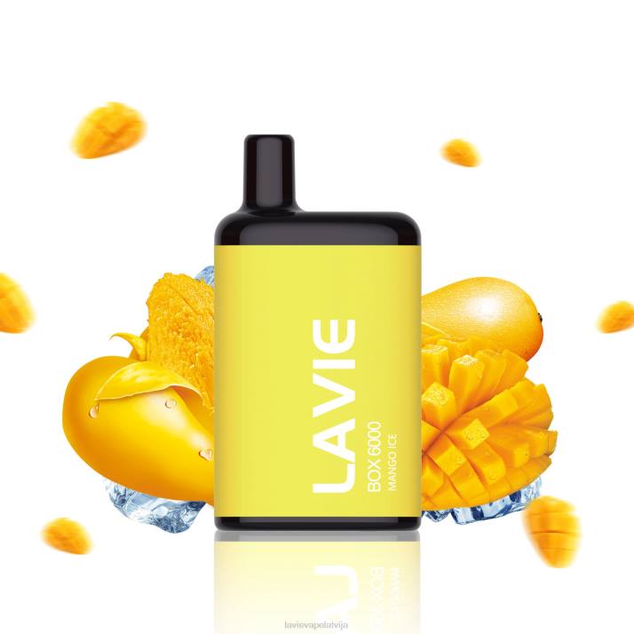 LAVIE BOX 6000 uzpūtienu mango ledus 42L4201 - Lavie Vape Price